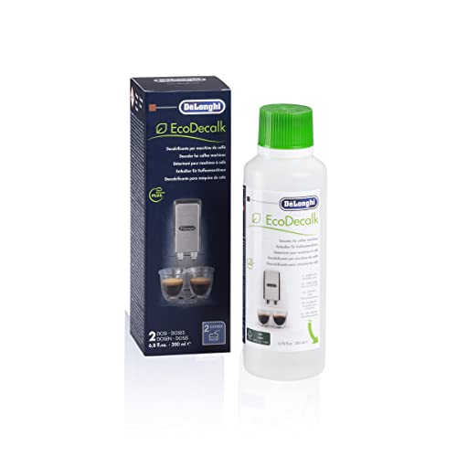 DeLonghi ECODECALK Decalcificante Macchine Caffè Ecologico, Ingredienti da Materie Prime Naturali, 200 ml