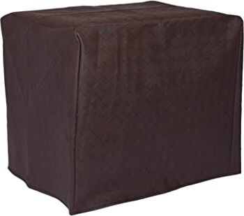 PERFECT DUST COVER , The Copertura in cotone marrone compatibile con friggitrice ad aria Emeril Lagasse Power 360 modello S∙AFO-001, dimensioni standard, doppia cucitura e copertura impermeabile