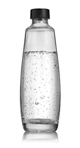 SodaStream Bottiglia in vetro da 1 Litro ideale per realizzare acqua frizzante compatibile solo con gasatore Duo