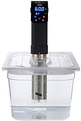 Sous Vide Tools Contenitore in Policarbonato da 11.6 Litri, Coperchio Tagliato su Misura per Adattarsi ad Ivide Sous Vide Cooker, Recipiente di Cottura Trasparente, Senza Bpa, Antiaderente