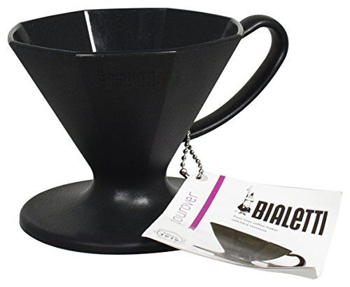 Bialetti 000 Over per Macchina da caffè con 1 Tazza, in plastica, Colore: Nero, Dimensioni: 15 x 11 x 10 cm