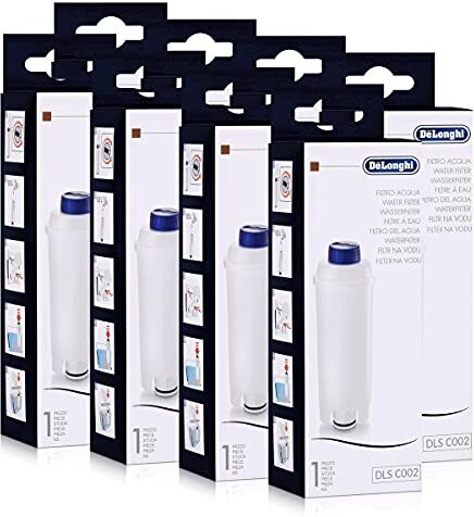 8X DELONGHI FILTRO ADDOLCITORE DLSC002 ECAM ESAM ETAM EC820 MAGNIFICA AUTENTICA