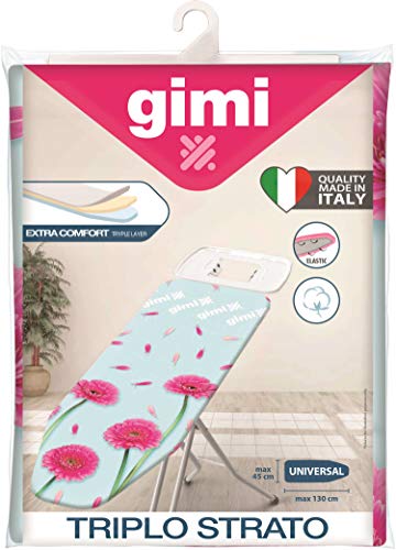 GIMI Triplo Strato Telo Universale, 130x45 cm, 100% Cotone, Modello Assortiti