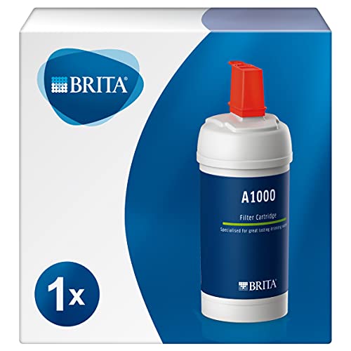 Brita Filtro A1000 Filtro di ricambio per sistemi  Online Active, Mypure A1 riduce cloro e impurità