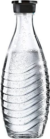 Sodastream Caraffa di vetro con tappo per gasatori Penguin e Crystal, 615 ml