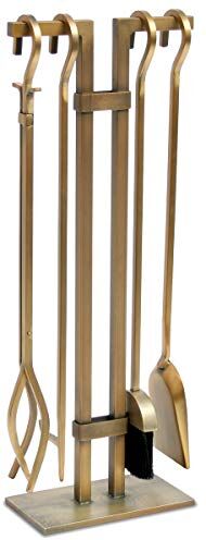 Pilgrim Home and Hearth Sinclair  Tool Set, in Ottone Brunito