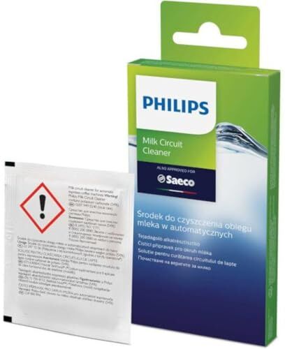 Philips Saeco CA6705/60, detergente dei circuiti del latte, per macchine da caffè automatiche, 12 g (confezione da 2)