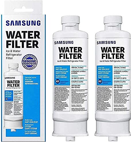 Generic Ricambio per Samsung DA97 -17376B Frigorifero Acqua Filtеr HAF- QIN/EXP (confezione da 2)