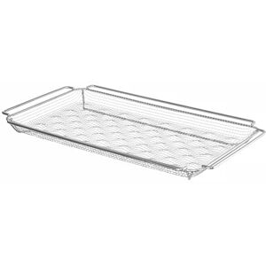 HENDI Cestello griglia da forno per friggitrice ad aria, GN1/1, CONVECTOMAT, fondo ondulato, resiste fino a 200°C, teglia da forno per patatine fritte, accessori per forno, 530x325x(H)40mm, inox HENDI Cestello griglia da forno per friggitrice ad aria, GN1/1, CONVECTOMAT, fondo ondulato, resiste fino a 200°C, teglia da forno per patatine fritte, accessori per forno, 530x325x(H)40mm, inox