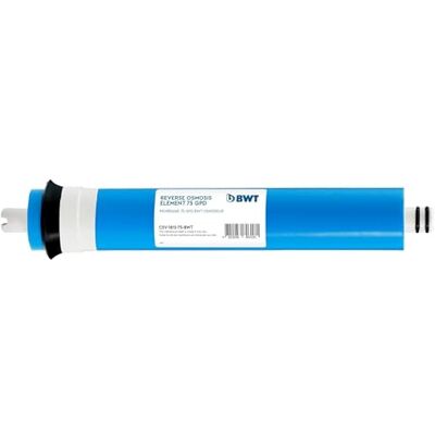 BWT Membrana a osmosi inversa 75 GPD CSV181275 – Filtro di ricambio universale compatibile, rimuove il 98% degli inquinanti BWT Membrana a osmosi inversa 75 GPD CSV181275 – Filtro di ricambio universale compatibile, rimuove il 98% degli inquinanti