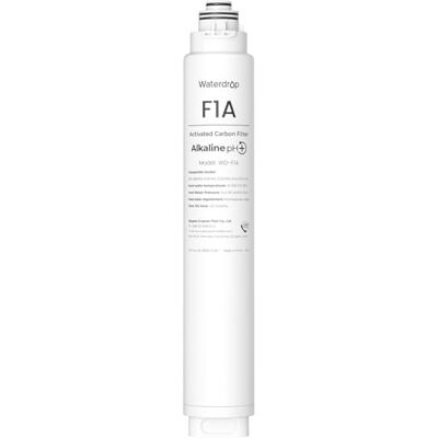 Waterdrop F1A Filtro con Minerali Alcalini, Durata di 12 Mesi Filtro per Sistemi a Osmosi Inversa senza Serbatoio X8-WAN, X12 e X16 Waterdrop F1A Filtro con Minerali Alcalini, Durata di 12 Mesi Filtro per Sistemi a Osmosi Inversa senza Serbatoio X8-WAN, X12 e X16