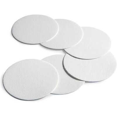 Sartorius 100 pezzi di carta filtrante in cotone e cellulosa preziosa, forma rotonda, 1289, colore bianco, diametro 70 mm Sartorius 100 pezzi di carta filtrante in cotone e cellulosa preziosa, forma rotonda, 1289, colore bianco, diametro 70 mm