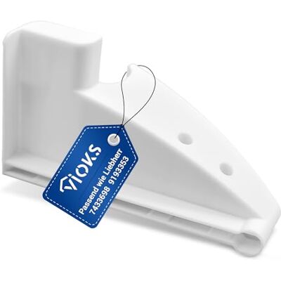VIOKS Supporto laterale destro di ricambio per Liеbherr 7438550 per porta frigorifero vano bottiglia VIOKS Supporto laterale destro di ricambio per Liеbherr 7438550 per porta frigorifero vano bottiglia