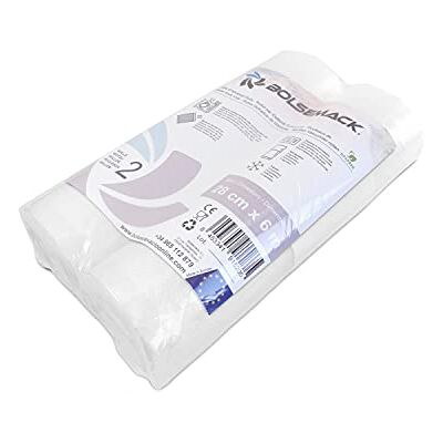 Bolsemack Rotolo Da Cottura Goffrato 28 Cm X 6 Metri per uso alimentare, possono essere utilizzati con qualsiasi tipo di dispositivo di imballaggio sottovuoto a uso domestico Bolsemack Rotolo Da Cottura Goffrato 28 Cm X 6 Metri per uso alimentare, possono essere utilizzati con qualsiasi tipo di dispositivo di imballaggio sottovuoto a uso domestico