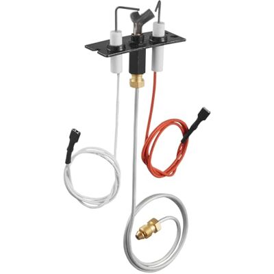 VEVOR Gruppo Pilota per Camino a Gas Naturale, Numeri di Parte OE 2090-012, 2198-012, SRV2090-012, Kit di Accensione Sostitutivo per Caminetti a Gas Naturale, Ricambi Pilota per Stufa da Esterno VEVOR Gruppo Pilota per Camino a Gas Naturale, Numeri di Parte OE 2090-012, 2198-012, SRV2090-012, Kit di Accensione Sostitutivo per Caminetti a Gas Naturale, Ricambi Pilota per Stufa da Esterno