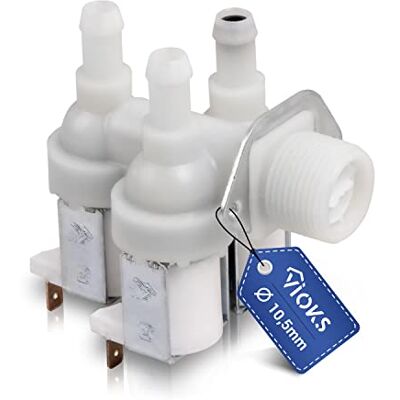 VIOKS Valvola magnetica 230 V 3 4 pollici di ricambio per valvola Miele acqua 1678013 / valvola acqua a 3 vie 90° Ø 10,5 mm per lavatrice Miele VIOKS Valvola magnetica 230 V 3 4 pollici di ricambio per valvola Miele acqua 1678013 / valvola acqua a 3 vie 90° Ø 10,5 mm per lavatrice Miele