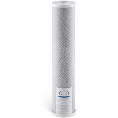 VEVOR Cartuccia di Ricambio, per Filtro Acqua per Tutta la Casa, Blocco di Carbone Attivo CTO da 115 x 507 mm, Filtro di ricambio per Filtraggio dell'Acqua a 3 stadi, Riduce Cloro, Cattivo Sapore VEVOR Cartuccia di Ricambio, per Filtro Acqua per Tutta la Casa, Blocco di Carbone Attivo CTO da 115 x 507 mm, Filtro di ricambio per Filtraggio dell'Acqua a 3 stadi, Riduce Cloro, Cattivo Sapore