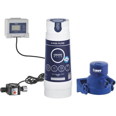 Grohe Blue Set filtro Taglia S con testata e contalitri, per sistemi Pure, Home, Pro e Red Grohe Blue Set filtro Taglia S con testata e contalitri, per sistemi Pure, Home, Pro e Red