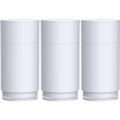 Waterdrop FF-02A Filtro Ultrafiltrazione per FC-06/FC-01/FC-04/FC-02 Ultrafiltrazione 0,01 μm, Flusso Rapido e Stabile, Durata fino a 3 Mesi, Riduzione del Cloro del 97%, 3 Pezzi Waterdrop FF-02A Filtro Ultrafiltrazione per FC-06/FC-01/FC-04/FC-02 Ultrafiltrazione 0,01 μm, Flusso Rapido e Stabile, Durata fino a 3 Mesi, Riduzione del Cloro del 97%, 3 Pezzi