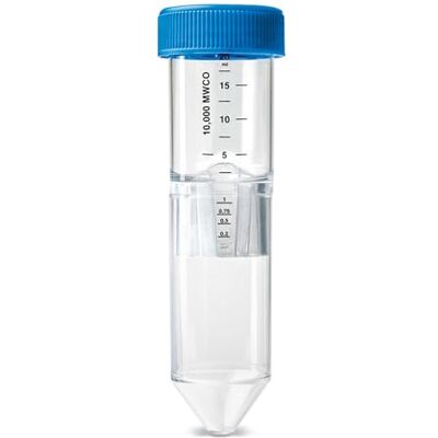 Sartorius Vivaspin 20 Concentratori centrifughi in policarbonato (PC), con cappuccio, membrana in polietersulfone (PES), 50 kDa MWCO, volume 14 ml, lunghezza 116 mm, confezione da 12 pezzi Sartorius Vivaspin 20 Concentratori centrifughi in policarbonato (PC), con cappuccio, membrana in polietersulfone (PES), 50 kDa MWCO, volume 14 ml, lunghezza 116 mm, confezione da 12 pezzi