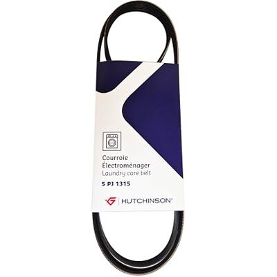Hutchinson Cinghia per lavatrice Poly V 5PJ1315 Elettrodomestici Cinghia elastica Qualità e origine del produttore. Hutchinson Cinghia per lavatrice Poly V 5PJ1315 Elettrodomestici Cinghia elastica Qualità e origine del produttore.