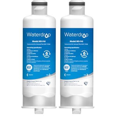 Waterdrop Frigorifero Filtro Sostituzione per Samsung® DA97-17376B(2) Compatible with Samsung® HAF-QIN/EXP, DA97-17376B, HAF-QIN, DA97-08006C Waterdrop Frigorifero Filtro Sostituzione per Samsung® DA97-17376B(2) Compatible with Samsung® HAF-QIN/EXP, DA97-17376B, HAF-QIN, DA97-08006C