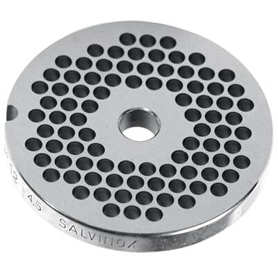HENDI Disco forato per tritacarne, fori ⌀4.5mm, accessorio di ricambio, ⌀82mm, acciaio inox HENDI Disco forato per tritacarne, fori ⌀4.5mm, accessorio di ricambio, ⌀82mm, acciaio inox