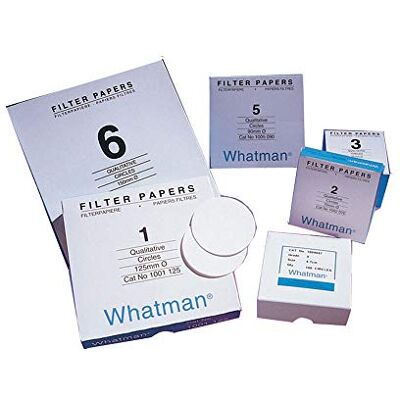 Whatman filtro di carta, grade 5 (confezione da 100), 9.0cm, 100 Whatman filtro di carta, grade 5 (confezione da 100), 9.0cm, 100