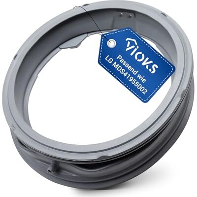 VIOKS Guarnizione per oblò della lavatrice, sostitutiva per LG MDS41955002, guarnizione della porta 385x375x70 mm, guarnizione in gomma per tamburo, guarnizione per oblò, guarnizione in gomma per VIOKS Guarnizione per oblò della lavatrice, sostitutiva per LG MDS41955002, guarnizione della porta 385x375x70 mm, guarnizione in gomma per tamburo, guarnizione per oblò, guarnizione in gomma per