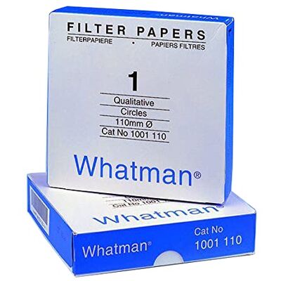 Whatman 1001 – 042 Quantitative carta da filtro cerchi, 11 micron, 10.5 S/100 ml flusso, grado 1, 42.5 mm diametro (confezione da 100) Whatman 1001 – 042 Quantitative carta da filtro cerchi, 11 micron, 10.5 S/100 ml flusso, grado 1, 42.5 mm diametro (confezione da 100)