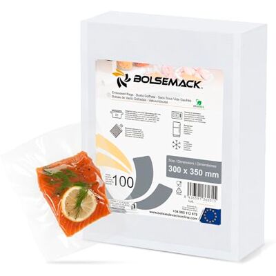 Bolsemack Sacchetti Sottovuoto Alimenti 100 Buste 30x35cm Buste Sottovuoto Alimenti per Macchine Sottovuoto Sacchetti per Sottovuoto per la Conservazione Degli Alimenti Senza BPA Bolsemack Sacchetti Sottovuoto Alimenti 100 Buste 30x35cm Buste Sottovuoto Alimenti per Macchine Sottovuoto Sacchetti per Sottovuoto per la Conservazione Degli Alimenti Senza BPA