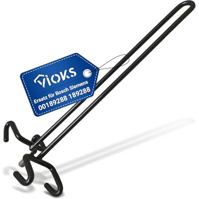 VIOKS Portabottiglie per cestello inferiore di ricambio per Bosch Siеmens 00189288 189288 Supporto per biberon e bottiglie d'acqua per lavastoviglie modelli Siemens Bosch Neff Constructa VIOKS Portabottiglie per cestello inferiore di ricambio per Bosch Siеmens 00189288 189288 Supporto per biberon e bottiglie d'acqua per lavastoviglie modelli Siemens Bosch Neff Constructa