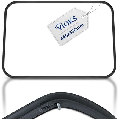 VIOKS Guarnizione per porta Ariston C00081579 & Whirlpool 482000022703 – Indesit Creda Whirlpool guarnizione porta forno & guarnizione forno a 4 ganci VIOKS Guarnizione per porta Ariston C00081579 & Whirlpool 482000022703 – Indesit Creda Whirlpool guarnizione porta forno & guarnizione forno a 4 ganci