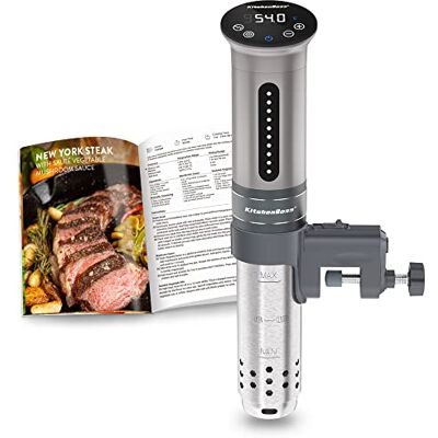 KITCHENBOSS G310 - Cuocitore Sous Vide Impermeabile - 40°C-90°C KITCHENBOSS G310 - Cuocitore Sous Vide Impermeabile - 40°C-90°C