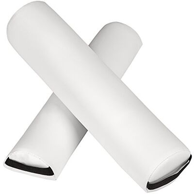 tectake ® Cuscino Ortopedico, Cuscini Letto Cilindrico, Ginocchia e Schiena, Con Imbottitura Morbida, Cerniera Lampo, Facile da Lavare, Ideale Mal di Schiena e Posizione Corretta Bianco tectake ® Cuscino Ortopedico, Cuscini Letto Cilindrico, Ginocchia e Schiena, Con Imbottitura Morbida, Cerniera Lampo, Facile da Lavare, Ideale Mal di Schiena e Posizione Corretta Bianco