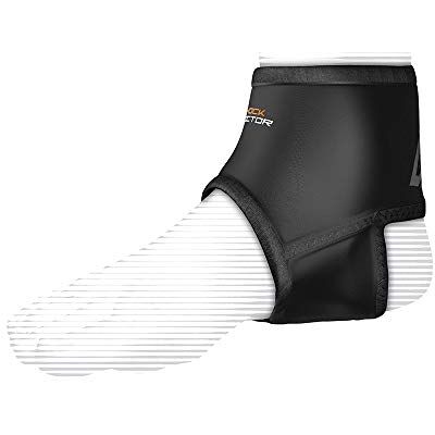 Shock Doctor 844 , Fascetta a pressione per caviglia, Nero (Schwarz), XL Shock Doctor 844 , Fascetta a pressione per caviglia, Nero (Schwarz), XL