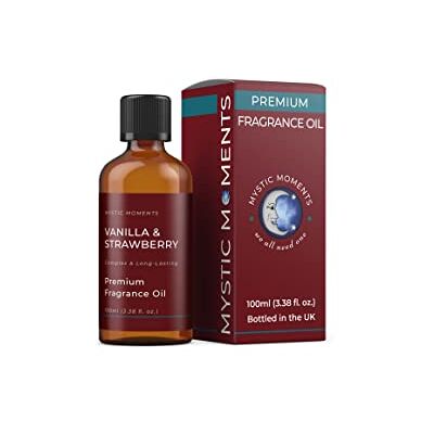 Mystic Moments Olio profumato Vaniglia E Fragola 100ml Mystic Moments Olio profumato Vaniglia E Fragola 100ml