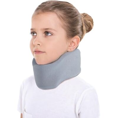 TOROS-GROUP Colletto semirigido/Collo supporto collo / 100% Fodera in cotone X-Small Grigio TOROS-GROUP Colletto semirigido/Collo supporto collo / 100% Fodera in cotone X-Small Grigio