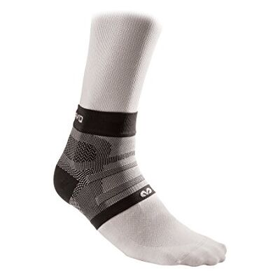 McDavid 5135 Cavigliera, Unisex, per Adulti, Nero/Grigio, L McDavid 5135 Cavigliera, Unisex, per Adulti, Nero/Grigio, L