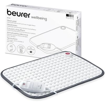 Beurer HK 41 Termoforo con Morbida Superficie e Tre Livelli di Temperatura Selezionabili, dimensioni 44 x 33 cm, spegnimento automatico di sicurezza dopo 90 minuti Beurer HK 41 Termoforo con Morbida Superficie e Tre Livelli di Temperatura Selezionabili, dimensioni 44 x 33 cm, spegnimento automatico di sicurezza dopo 90 minuti