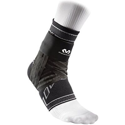 McDavid Elite Tutore Elastico per Caviglia, da Uomo, Uomo, 5146, Nero, S McDavid Elite Tutore Elastico per Caviglia, da Uomo, Uomo, 5146, Nero, S