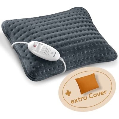Beurer HK 48 Cosy Termoforo a forma di cuscino da divano con soffice rivestimento arancione Beurer HK 48 Cosy Termoforo a forma di cuscino da divano con soffice rivestimento arancione