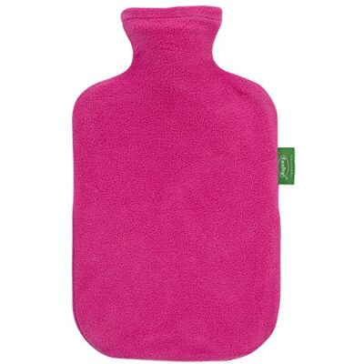 Fashy Borsa dell'acqua calda, 2,0 l, con rivestimento in pile riciclato al 100% Fashy Borsa dell'acqua calda, 2,0 l, con rivestimento in pile riciclato al 100%