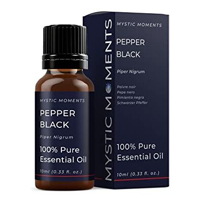 Mystic Moments Olio Essenziale di Pepe Nero 10ml Mystic Moments Olio Essenziale di Pepe Nero 10ml