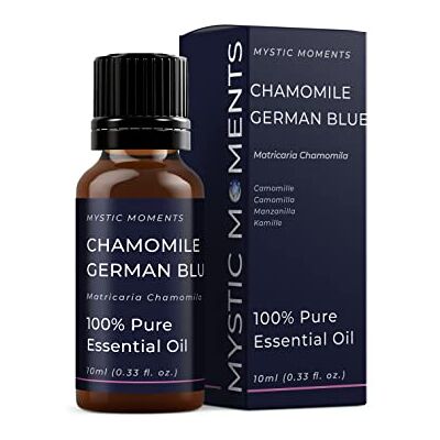 Mystic Moments Olio Essenziale di Camomilla Tedesca Blu 10ml Mystic Moments Olio Essenziale di Camomilla Tedesca Blu 10ml