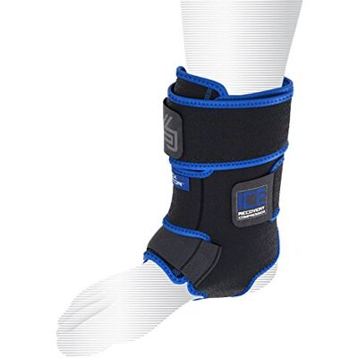 Shock Doctor Adulti Ice Compressione Recovery Tutore per Caviglia, Unisex, Ice Recovery Kompression Knöchel Bandage, Nero Shock Doctor Adulti Ice Compressione Recovery Tutore per Caviglia, Unisex, Ice Recovery Kompression Knöchel Bandage, Nero