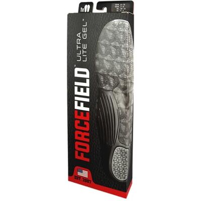 Insoles Forcefield Ultra Lite - Gel - Taglia 46-48 - Unisex Insoles Forcefield Ultra Lite - Gel - Taglia 46-48 - Unisex
