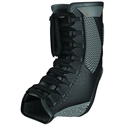 Shock Doctor Ultra Gel Cavigliera, Unisex Adulto, Nero, M Shock Doctor Ultra Gel Cavigliera, Unisex Adulto, Nero, M