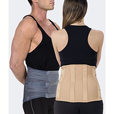 TIELLE CAMP Corsetto lombosacrale in tessuto traspirante a basso profilo Camp50 (M, BEIGE) TIELLE CAMP Corsetto lombosacrale in tessuto traspirante a basso profilo Camp50 (M, BEIGE)
