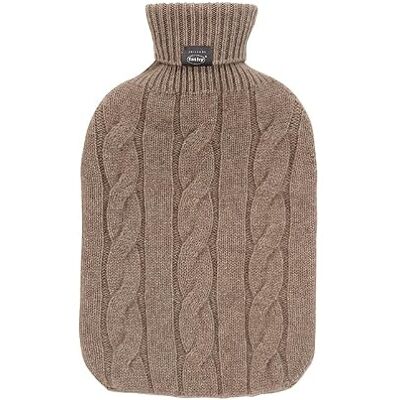 Fashy Borsa dell'acqua calda in cashmere marrone 2 L Fashy Borsa dell'acqua calda in cashmere marrone 2 L